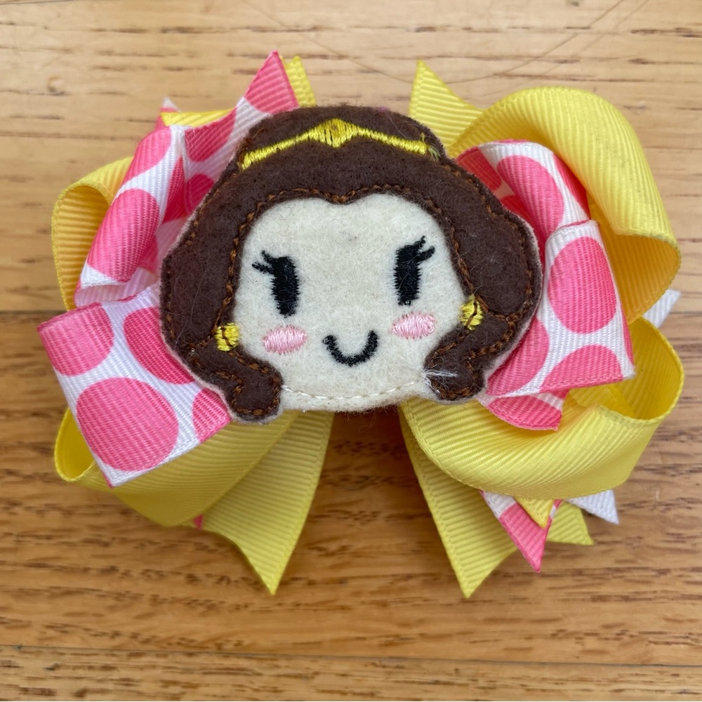 Disney Belle Inspired Hair Cip